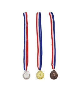 Olympic Winner Medals Set 80cm 3pc