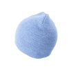 Light Blue Winter Beanie Hat Kids 17x18.5cm