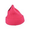 Pink Winter Knitted Double Beanie Hat Adults