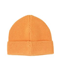 Yellow Winter Knitted Brimless Flanging Hat Adults