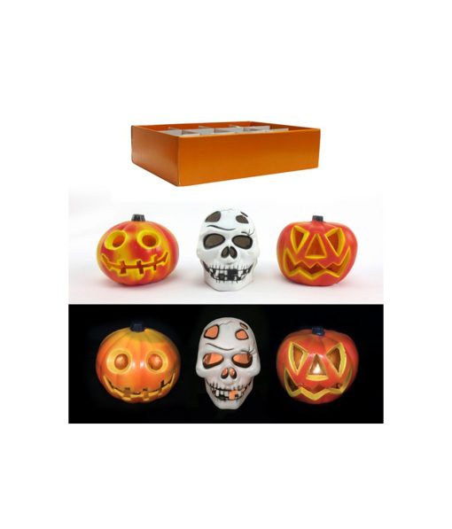 halloween light up mini table decorations assorted