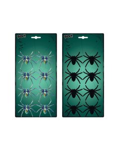 Spiders Assorted 6.5cm 8pk