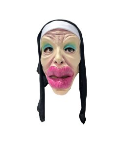 Scary Nun Latex Mask