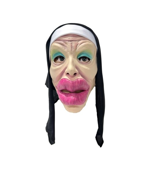 Scary Nun Latex Mask