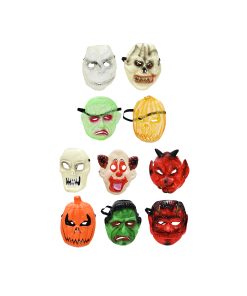 Monster Face Mask Assorted 23cm