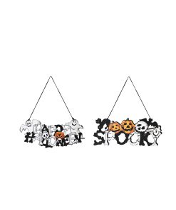 Halloween Hanging Sign Assorted 46cm