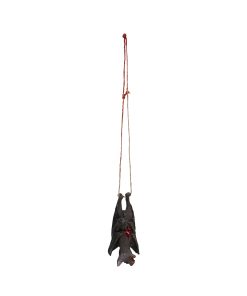 Hanging Wounded Bat 17cm