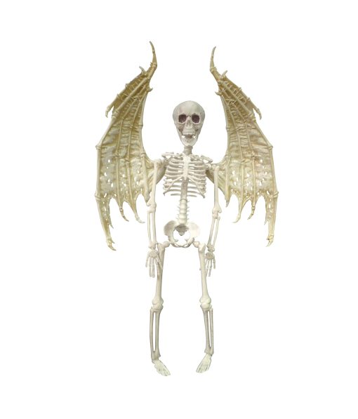 Hanging Skeleton Angel 44cm