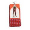 Red Party Stockings Diamond Patterns