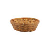 Dark Brown Bamboo Baskets 25 x 7cm