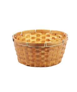 Dark Brown Bamboo Baskets 27 x 12cm