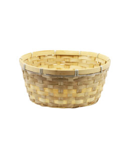 Natural Bamboo Baskets 27 x 12cm