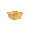 Dark Brown Bamboo Baskets 23 x 23 x 11cm