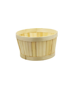 Natural Bamboo Baskets 25 x 12.5cm