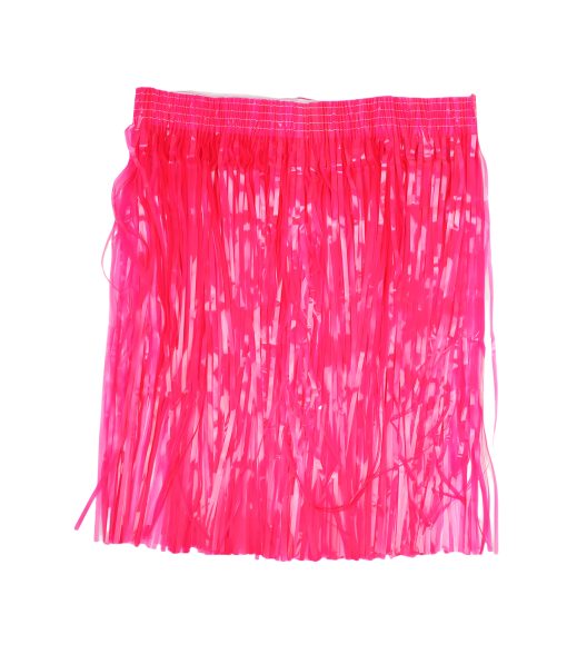 Hot Pink Neon Hula Skirt 50cm