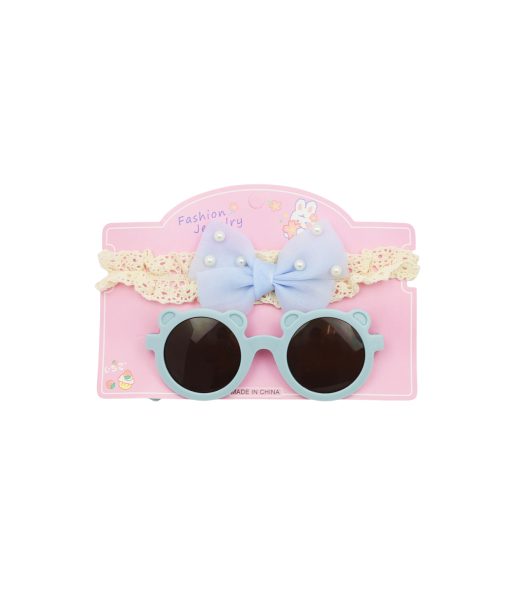 Blue Party Glasses Set