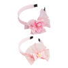 Pink bow floral Hair Band Assorted