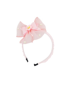 Pink bow floral Hair Band Assorted