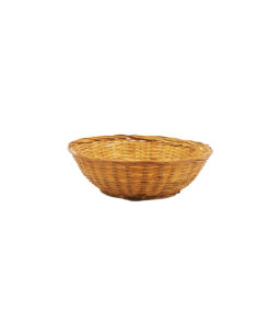 Dark Brown Bamboo Baskets 25cm