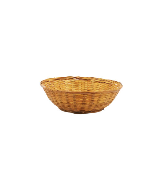 Dark Brown Bamboo Baskets 25cm