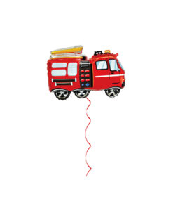 Fire Engine Foil Balloon