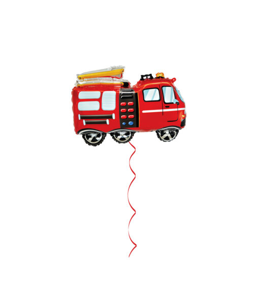 Fire Engine Foil Balloon