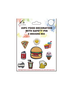 20pc Food DIY Decoration with Safety Pin