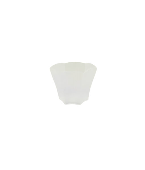 Clear PP Tulip Mini Dessert Cups 6.2 x 4.7cm 12pc