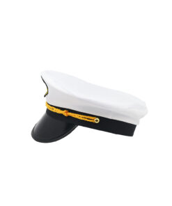 White Marine Captain Hat