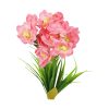 Pink Narcissus Flower 3 Heads 35cm