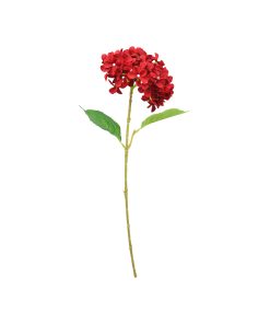 Red Hydrangea Flower 63cm