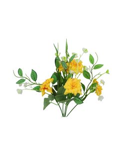 Yellow Flowers 5 Heads 30cm