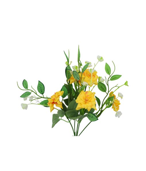 Yellow Flowers 5 Heads 30cm