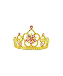 Flower Gold Tiara Crown