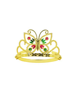 Butterfly Gold Tiara Crown