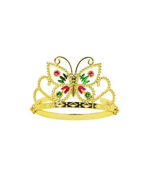 Butterfly Gold Tiara Crown