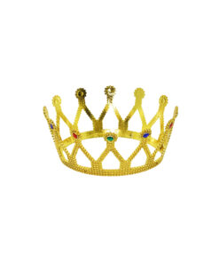 King Gold Tiara Crown