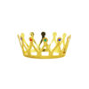 King Gold Tiara Crown