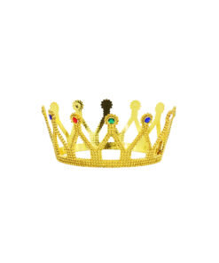 King Gold Tiara Crown