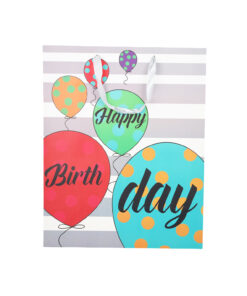 Birthday Balloons XL Gift Bag 40 x 18 x 50cm