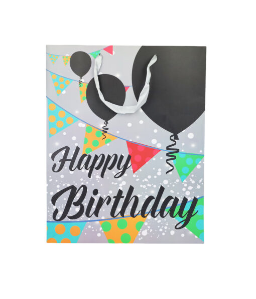 Happy Birthday XL Gift Bag 40 x 18 x 50cm