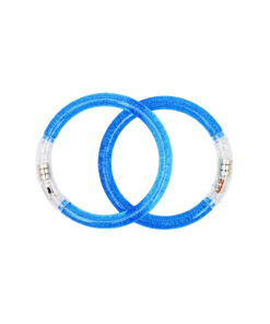 Blue LED Bracelet 2pc