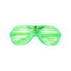 Neon Green LED Shutter Glasses 15.5 x 6cm