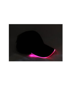 Neon Pink LED Light Up Baseball Hat