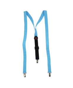 Neon Blue LED Suspenders 2.5 x 126.5cm