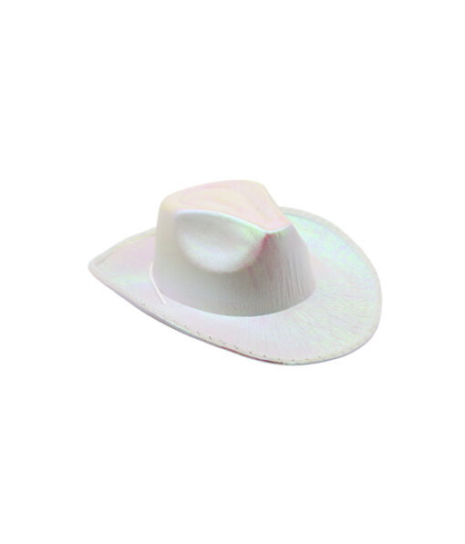 Pearl White LED Hat