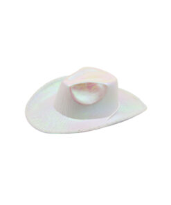 Pearl White LED Hat