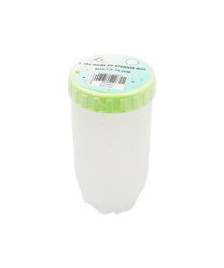 PP Storage Box with Green Lid 500ml 7.5 x 14.5cm 1pc