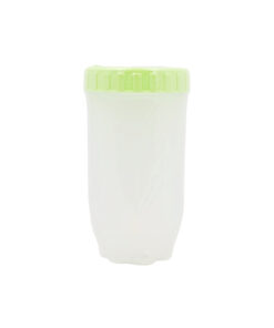 PP Storage Box with Green Lid 500ml 7.5 x 14.5cm 1pc