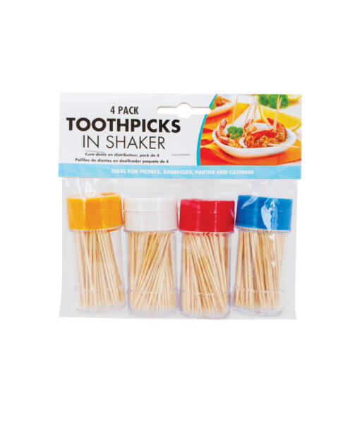 Toothpicks in Shaker 4pc